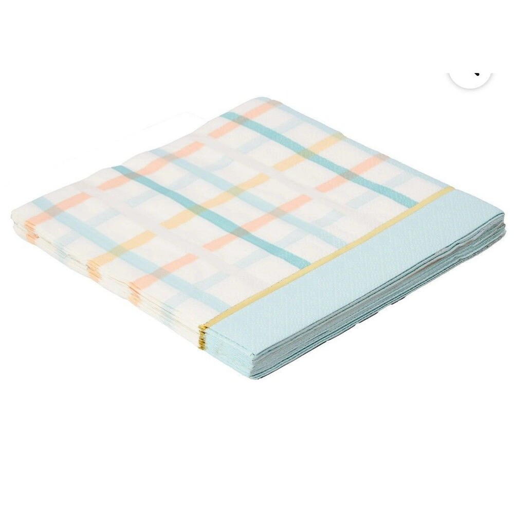 Lot Of 128 Pcs Spring Easter Baby Shower Event Party Guest Napkins 8 Packs Paper - Picture 2 of 8